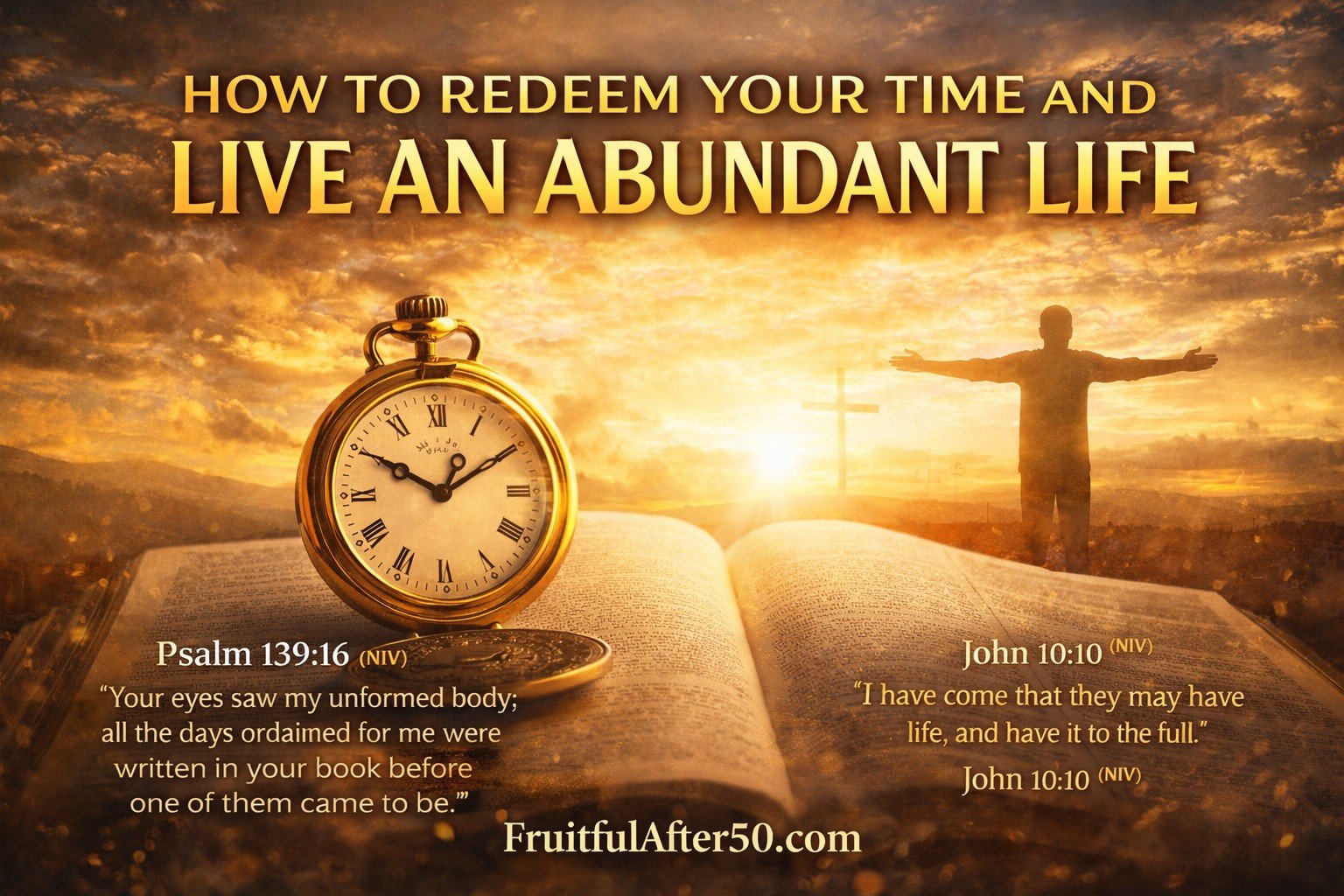 How to Redeem Your Time and Live an Abundant Life