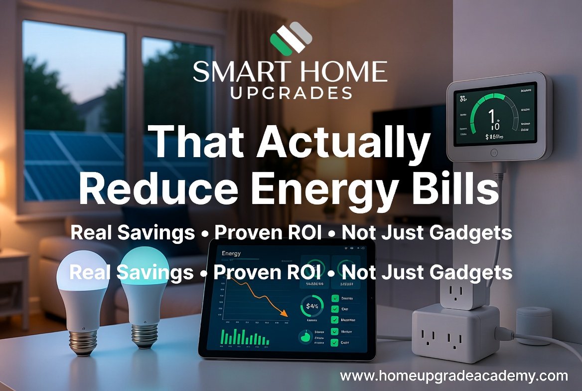 Smart Home Upgrades That Reduce Energy Bills