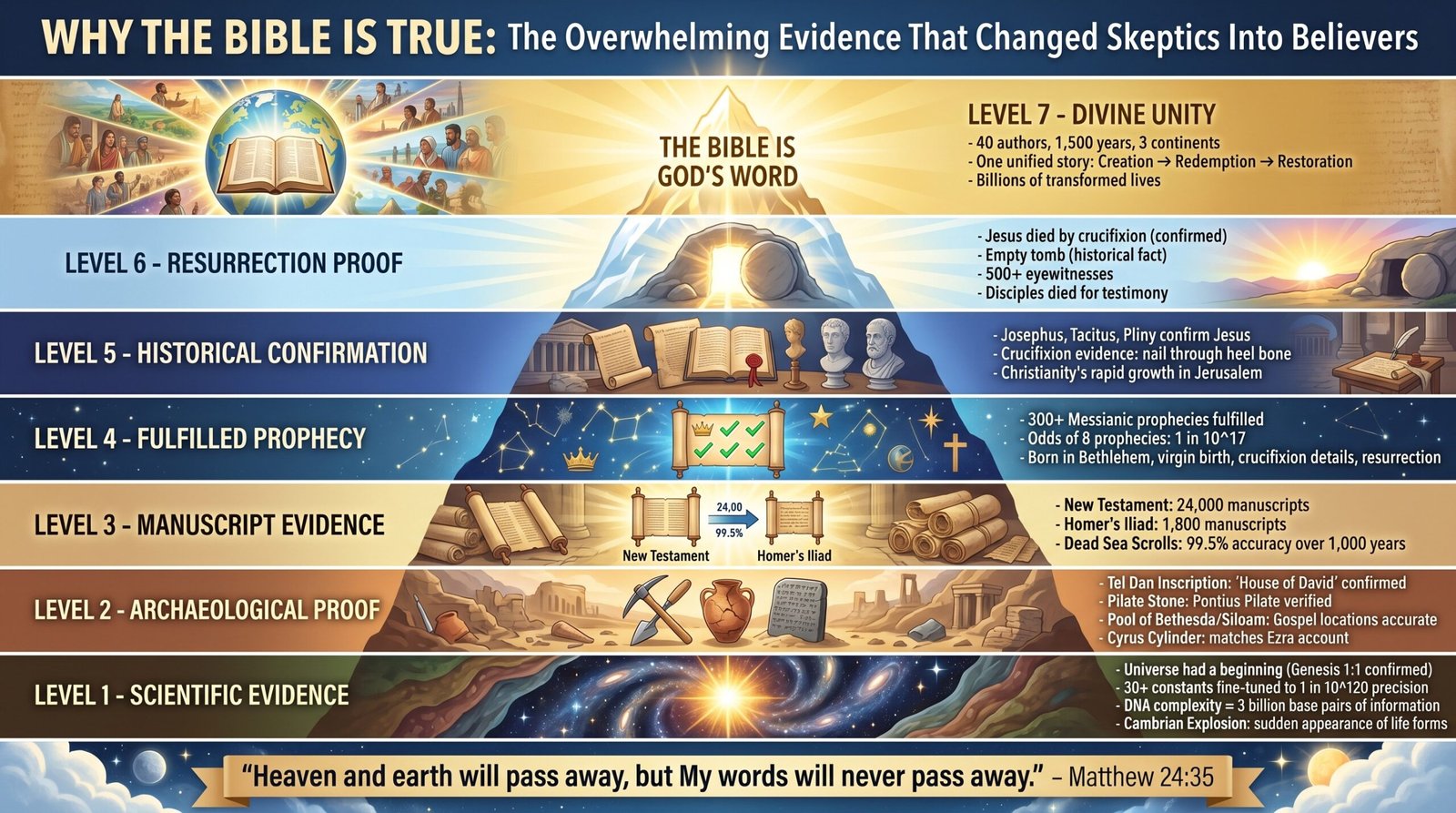 Why the Bible Is True: The Overwhelming Evidence That Changed Skeptics Into Believers
