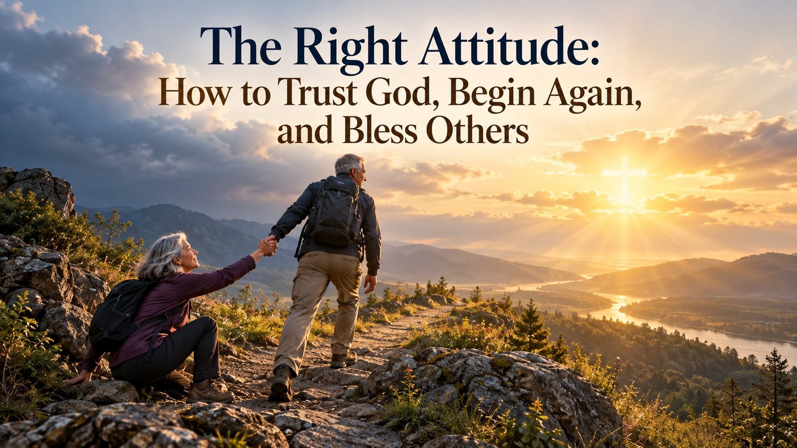 The Right Attitude: How to Trust God, Begin Again, and Bless Others
